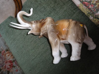 Royal Dux   elephant  figurine fully marked