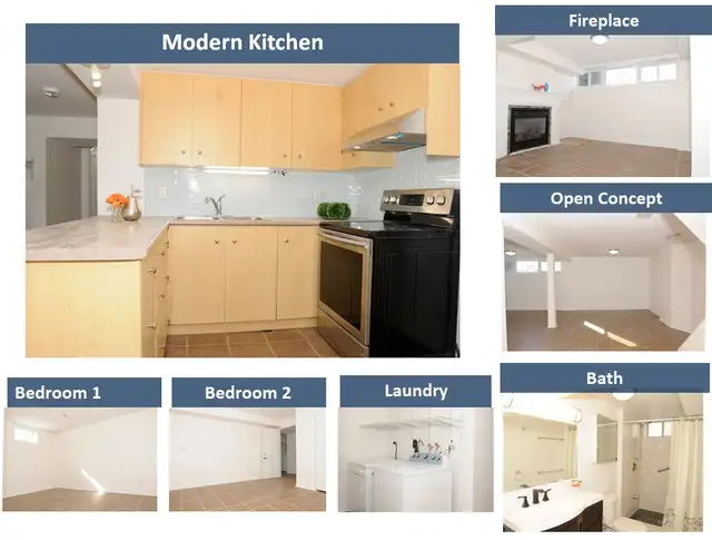 ★ Modern Home [Laundry. Patio. Fireplace] (Etobicoke)★63860084366211121