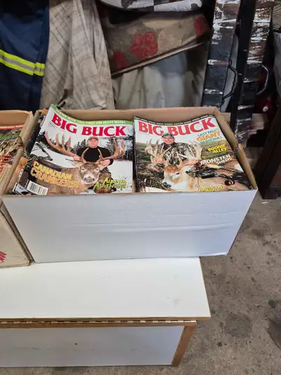 Big Buck magazines and other hunting magazines , View more