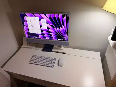 24” Apple Mac (Purple), View more