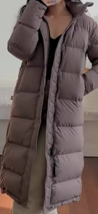 Aritzia long super puff jacket, View more