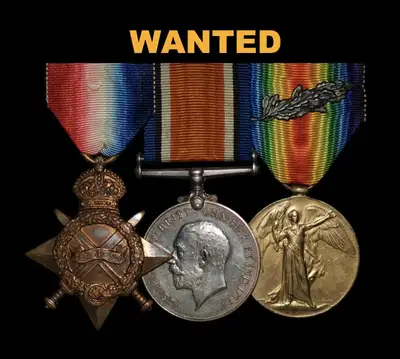 Email: thewhisperingsoldier@gmail.com I’m actively purchasing Canadian and Commonwealth medals, grou...