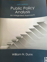 isbn 9781138743847 Public policy analysis an integrated approach