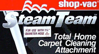 STEAM TEAM Carpet Cleaning Wet/Dry Attachment USA Made—NEW BOXED