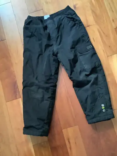 Size 4 snow pants black, View more