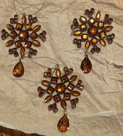 3 Christmas ornaments, View more