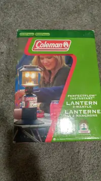 Coleman  Propane Mantle Camping Lantern with  Hanging Hook,
