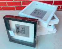 3 cadres Ribba Ikea / frames-showcases