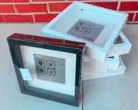 3 cadres Ribba Ikea / frames-showcases