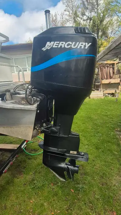 2004 Mercury 125 2 stroke Bought a new motor so it's time to sell my gem runs great had tune up last...