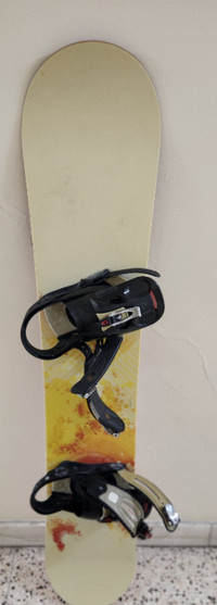 Old School Forum Snowboard with Bindings