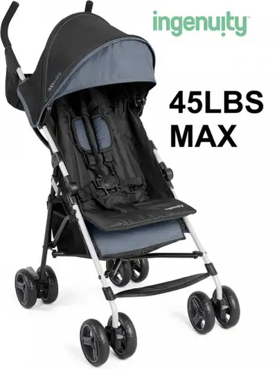This lightly used Ingenuity3D Mini Convenience Stroller is perfect for travel and everyday use! ✈️ I...