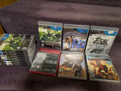 PS3 - Selection of Games and Accessories - New - See List, View more