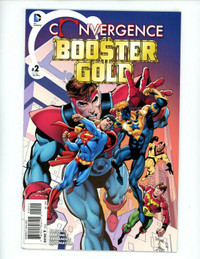 Convergence Booster Gold #2, 2015 DC Comics Jurgens, Martinez VF