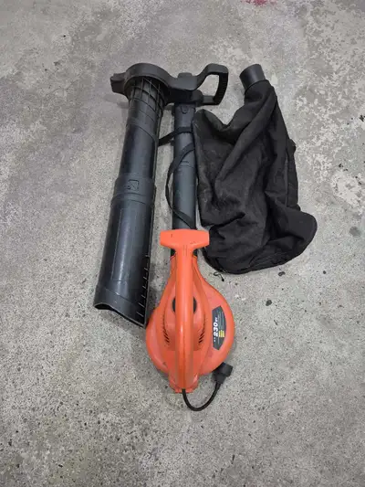 Leaf Blower and Vacuum  with Extension Cord, View more