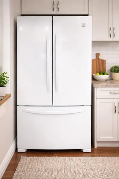 22 Cu. Ft. Kenmore Fridge with Bottom Freezer (LIKE NEW), View more