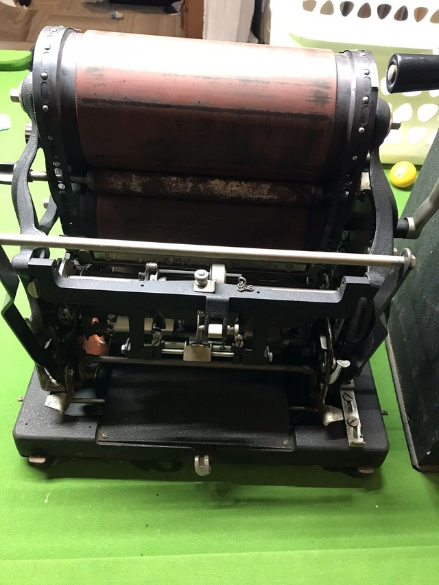 Antique Printer  in Arts & Collectibles in Norfolk County - Image 3