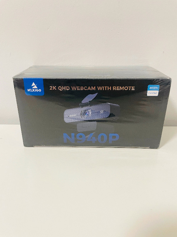 !SEALED! NexiGo 2K Webcam Zoom Certified, Zoomable in Cameras & Camcorders in Cornwall - Image 4