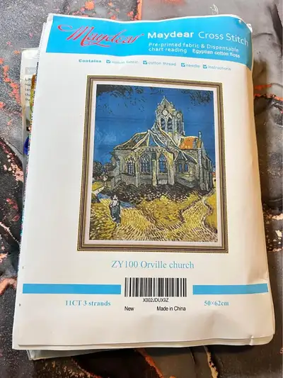 Stitch Kits Orville church 50x62cm, View more