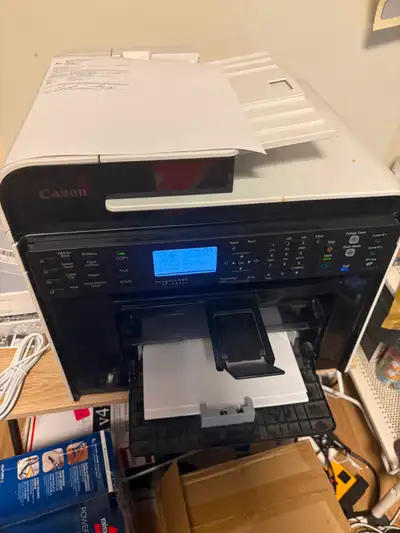 Used Canon imageCLASS MF4880dw monochrome laser printer in good condition. This all-in-one printer c...