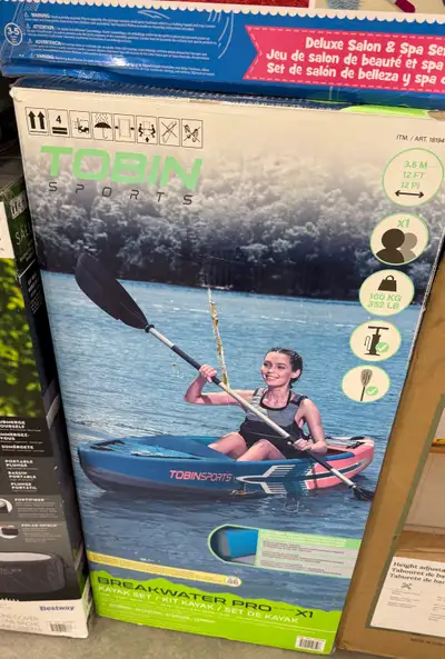 Brand New Tobin Kayak Set Located in ManotickPrice is FirmThanks, View more