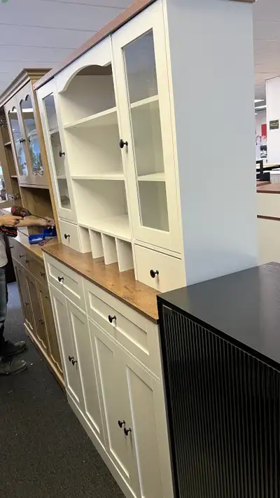  70.9'' Kitchen Pantry Cabinet, Freestanding Cupboard with Remov, View more