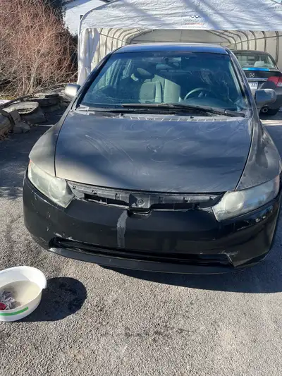new starter oil change done needs windshield repair snd brakes