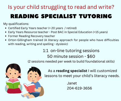Is your child having difficulties learning to read and write? Does he/she continually get poor marks...