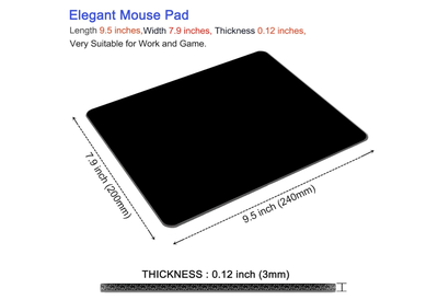 TAPIS DE SOURIS ANTIDÉRAPANT/MOUSE PAD 10X8'' (NEUF/NEW) (C015), View more