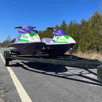 1989 seadoo with double trailer 