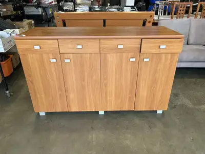 SERVING CABINET - 4 DOOR - 4 DRAWER made DENMARK, View more