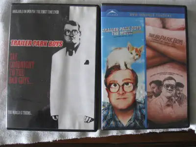 Excellent condition DVDs Say Goodnight To The Bad Boys & Trailer Park Boys Double Feature DVD with t...