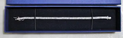 SILVER TENNIS BRACELET, View more