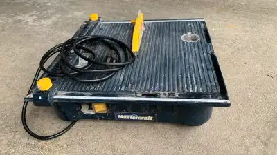 MasterCard wet tile saw, View more
