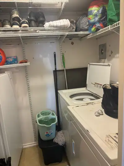 Bright and cozy bedroom available for rent in a well-maintained Brampton condo, offering a clean liv...