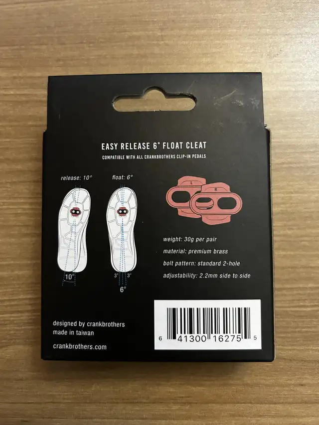 Crankbrothers Mallet E pedals (used) with new cleats/axles in Frames & Parts in Gatineau - Image 6