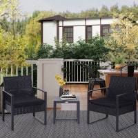 3 Pieces Wicker Patio Furniture Set, Rattan Bistro Set  Markham / York Region Toronto (GTA) Preview