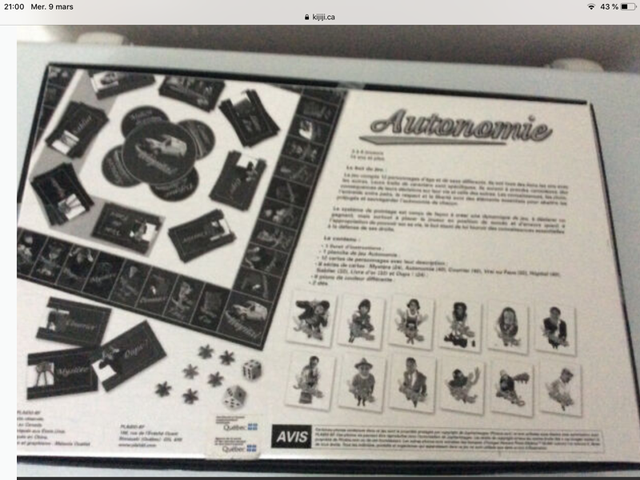 jeu autonomie neuf in Toys & Games in Longueuil / South Shore - Image 3