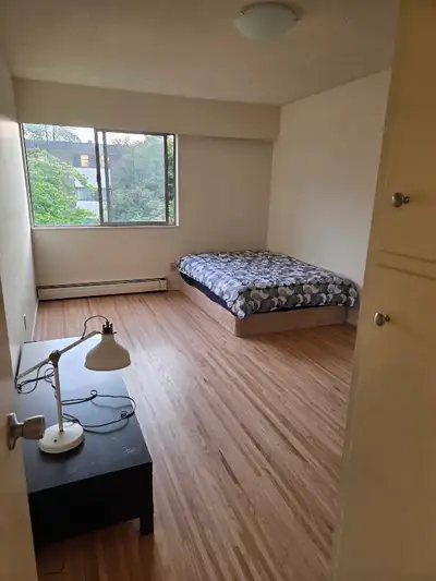 About the space: So it is 1250 everything included. Furnished with double bed and a tv stand. We are...