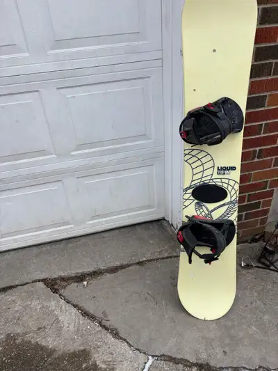 snowboard with bindings 155cm, View more