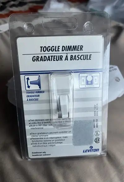  New Leviton Dimmer switch, View more
