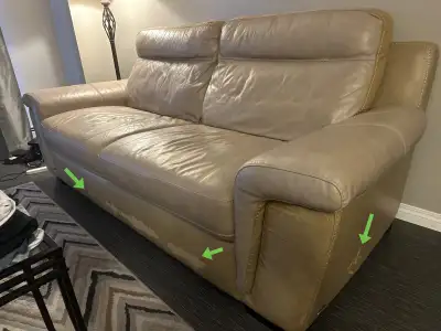 FREE LEATHER SOFA, View more