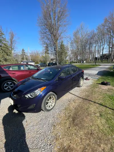 2011 Hyundai Elantra with 203,800km. Car runs great, new brakes all around last month and new calipe...