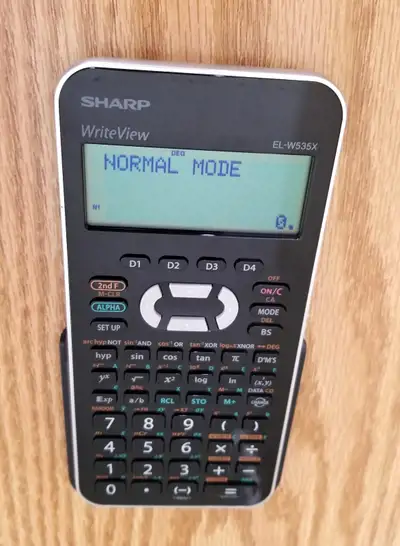 Scientific Calculator - Sharp EL-W535XBSL, View more