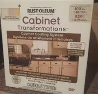 Light. Rustoleum Cabinet Transformation Kit. New. Still in box.