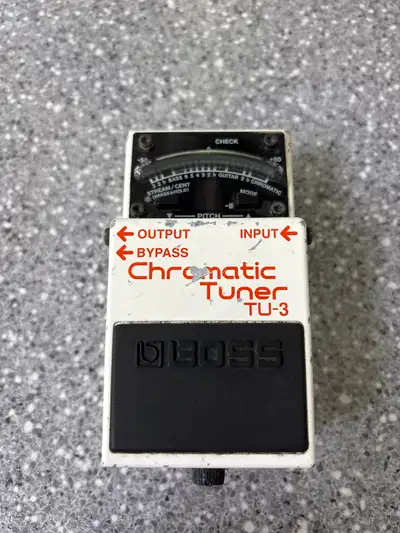 BOSS TU-3 Chromatic Tuner Pedal, View more