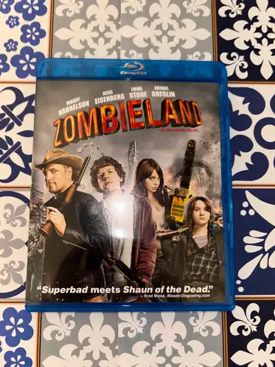 Zombieland dvd film movie cd blu ray bluray ps4 xbox ps5 tele tv, View more
