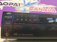 JVC XL-F254BK 5 Disc CD Player for sale.