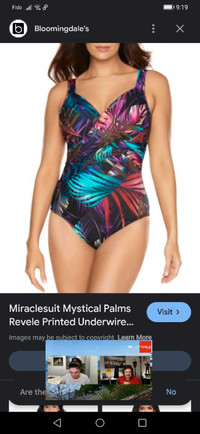 Miraclesuit s12 Bathing suit 