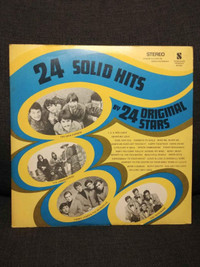 24 Solid Hits by 24 Original Stars Vinyle 33T